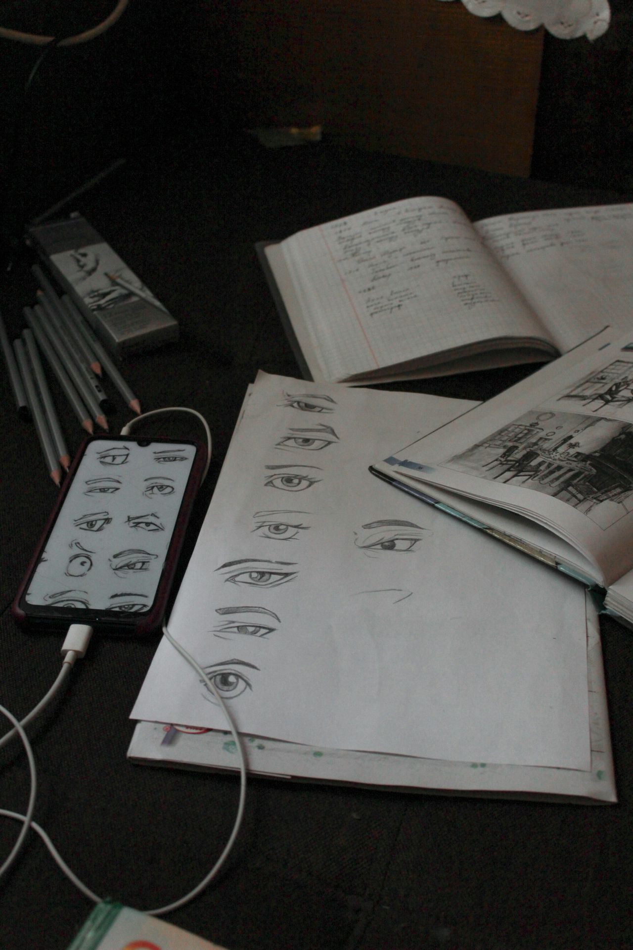 Documents and mobile phone representing RPL process